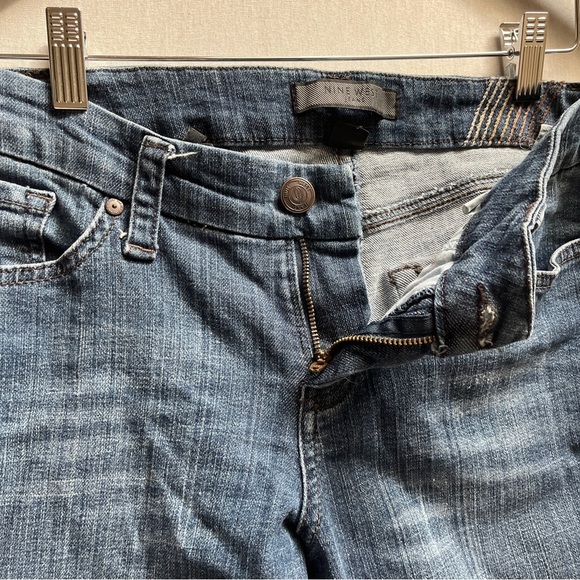 Nine West Hollywood bootcut Blue Women's Denim Jeans Sz 27 - Picture 5 of 13